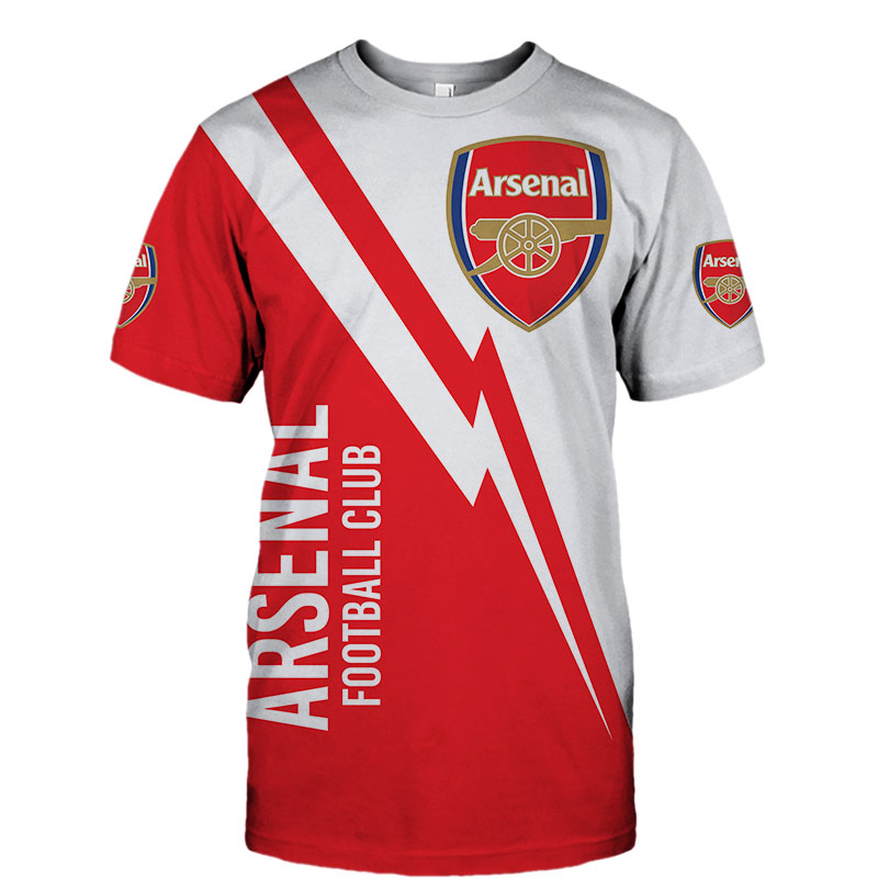 Arsenal football club all over print tshirt