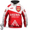 Arsenal football club puma all over print hoodie