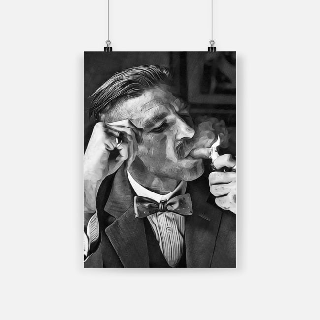 Arthur shelby peaky blinders sketch art picture poster - a3