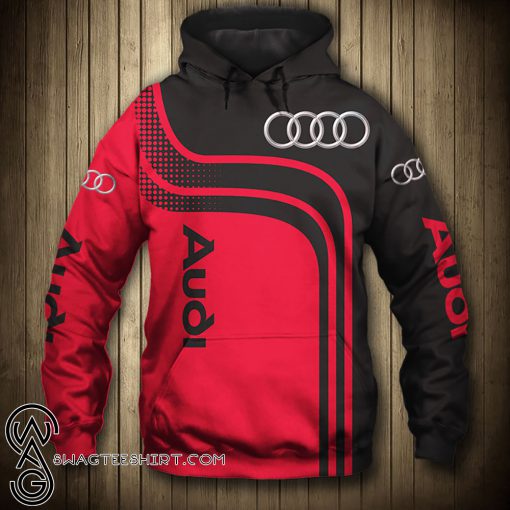 Audi sport car all over print hoodie