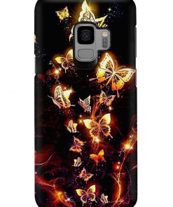 Beautiful golden butterfly phone case - 4