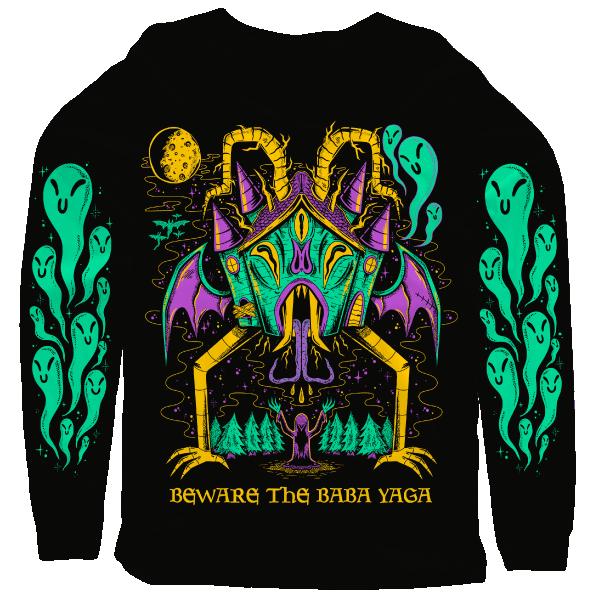 Beware the baba yaga 3d sweatshirt - x-large