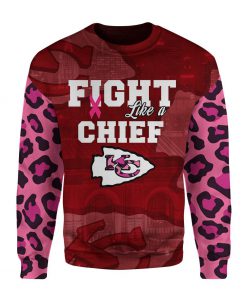 Breast cancer fight like a kansas city chiefs 3d sweater
