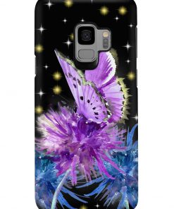Butterfly and dandelion phone case - 4