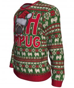 Christmas bah humpug all over print sweater - maria 1