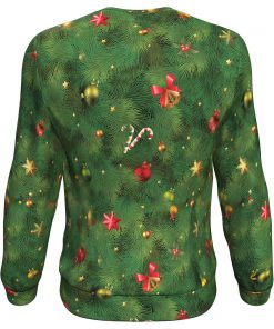 Christmas tree all over print sweater - maria 1