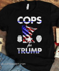 Cops for trump minneapolis police union uniform ban response shirt