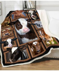 Cute cows blanket 2