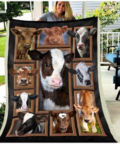 Cute cows blanket 4