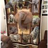 Cute elephants blanket