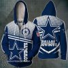 Dallas cowboys nfl full printing hoodie
