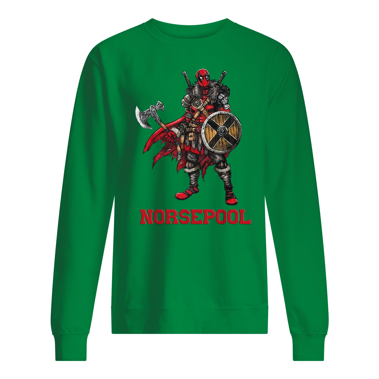 Deadpool norsepool viking sweatshirt