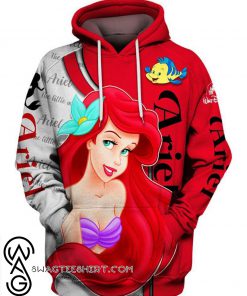 Disney ariel little mermaid 3d hoodie