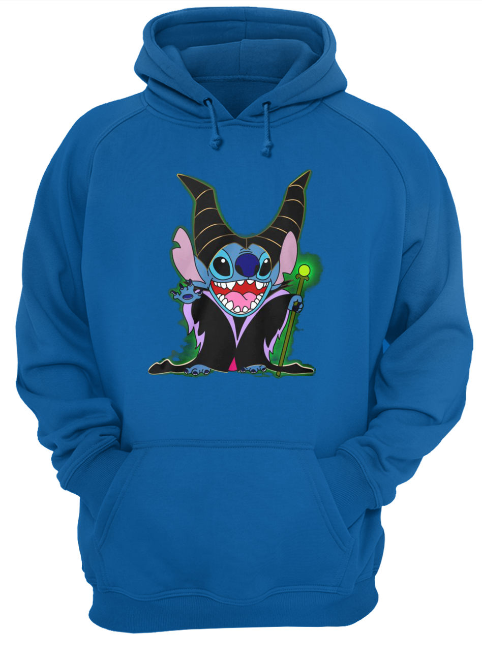 Disney stitch as maleficent hoodie