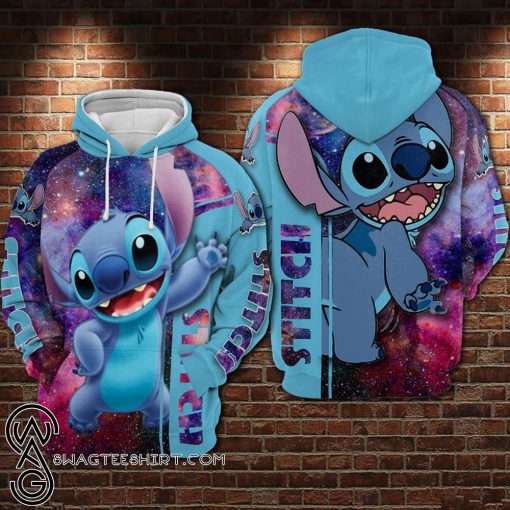 Disney stitch galaxy 3d hoodie