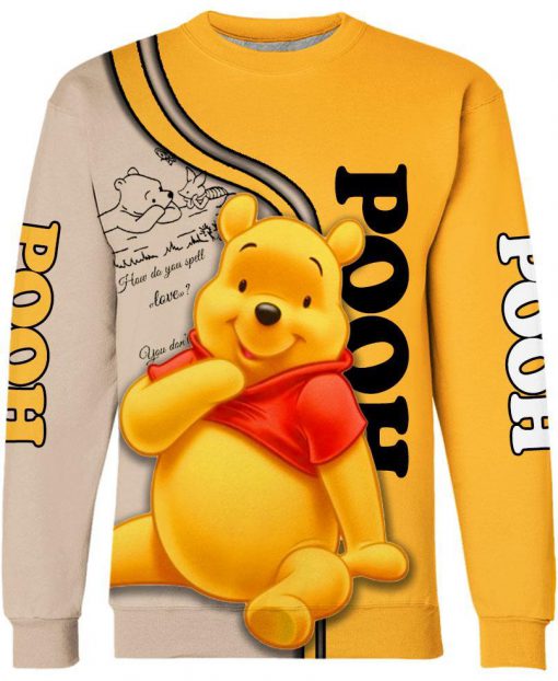 Disney winnie the pooh 3d sweatshirt