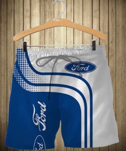 Ford car logo 3d all over printed shorts