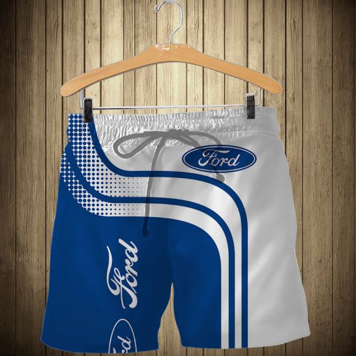 Ford car logo 3d all over printed shorts