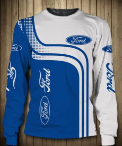 Ford car logo 3d all over printed sweatshirt