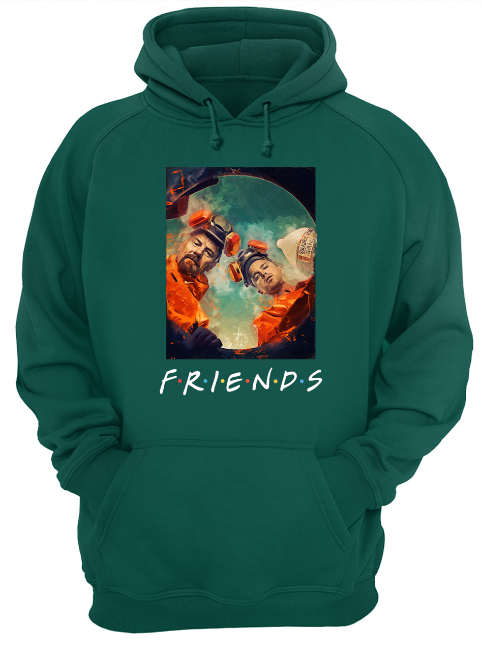 Friends tv show breaking bad art hoodie