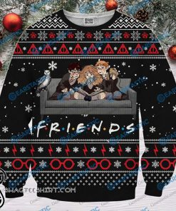 Friends tv show harry potter ugly christmas sweater