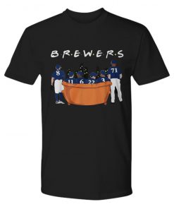 Friends tv show milwaukee brewers premium tee