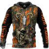 Grim reaper bow hunter camo 3d all over printed shirt
