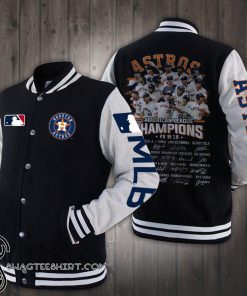 Houston astros american league 2019 baseball jacket