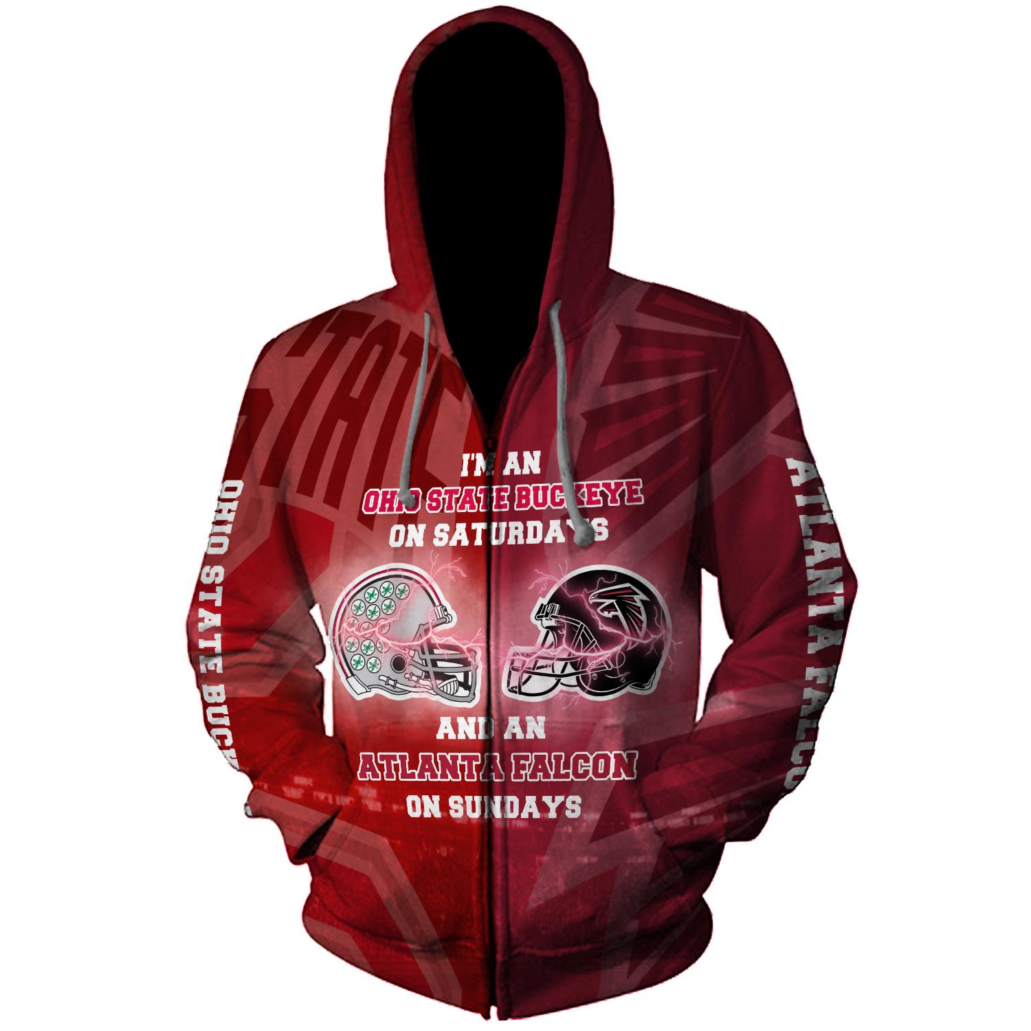 falcons veterans day hoodie