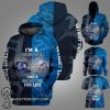 I'm a detroit tigers and a detroit lions for life 3d hoodie