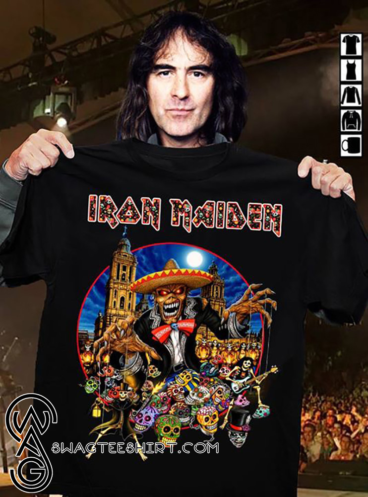 Iron maiden in the mexico city shirt