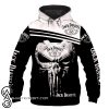 Jack's daniel punisher all over print hoodie