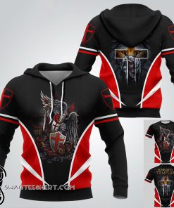 Knights templar 3d full printing shirt