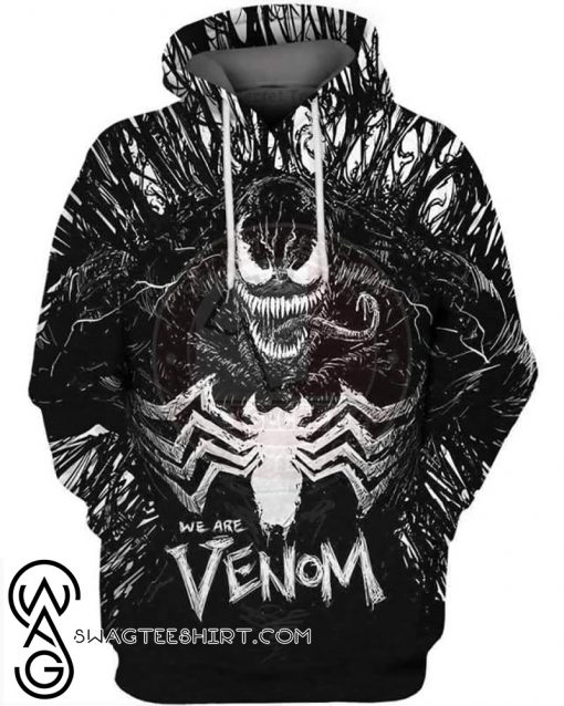 Marvel we are venom 3d hoodie