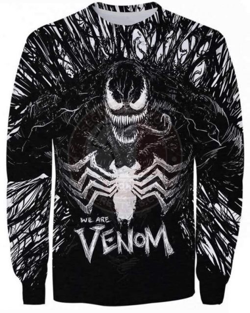 Marvel we are venom 3d sweatshirt