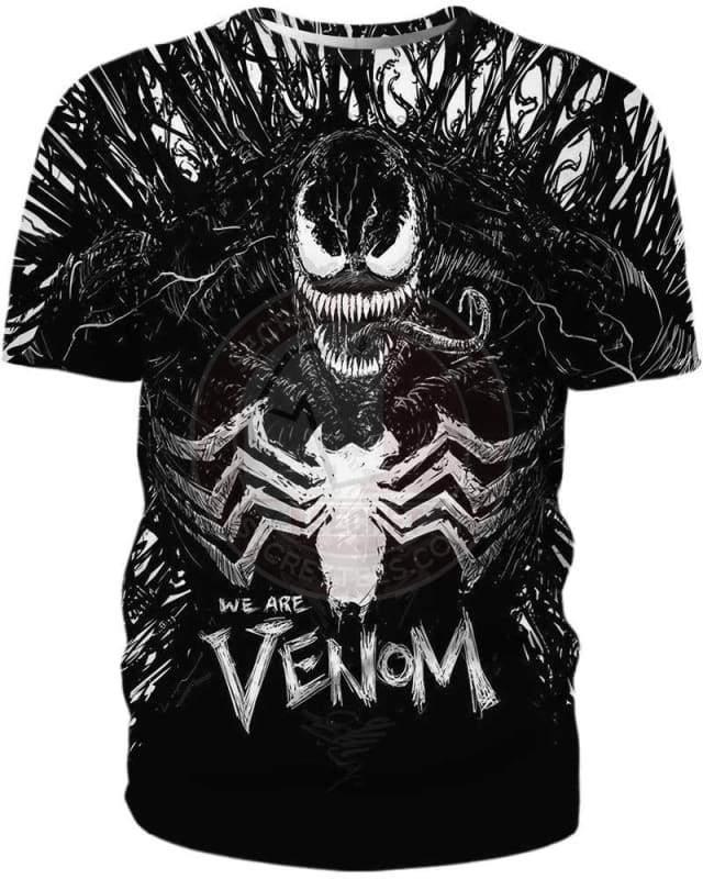 Marvel we are venom 3d t-shirt