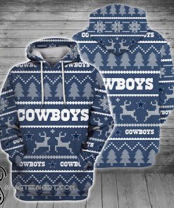 NFL dallas cowboys ugly 3d hoodie