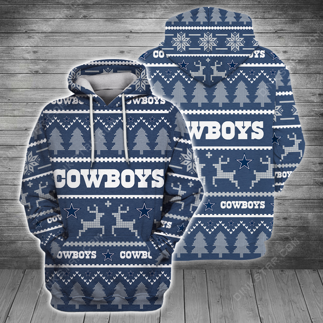 NFL dallas cowboys ugly 3d hoodie - original