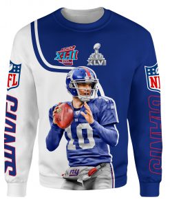 NFL eli manning new york giants 3d sweatshirt