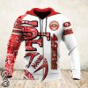 NFL san francisco 49ers all over printed hoodie