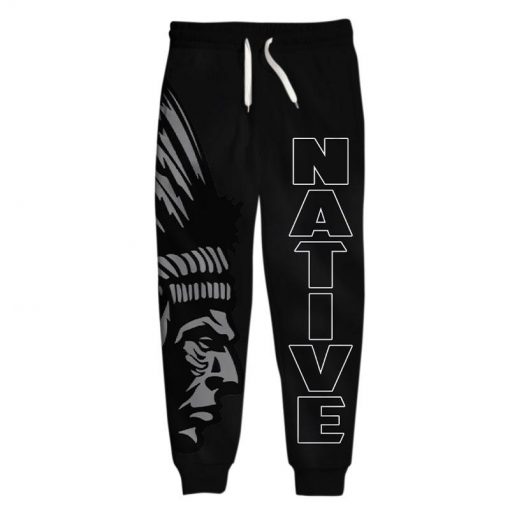 Native american all over print long-pant