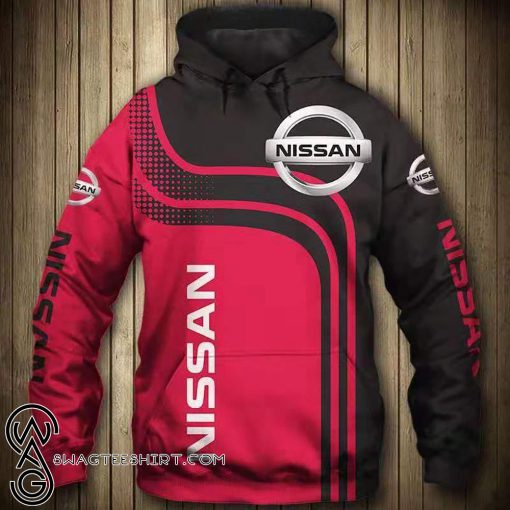 Nissan all over print hoodie