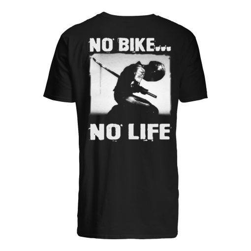 No bike no life motorcycle mens shirt