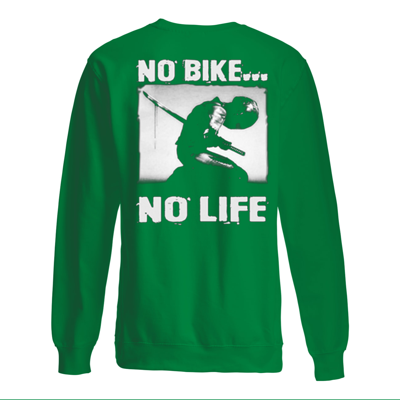 No bike no life motorcycle sweatshirt