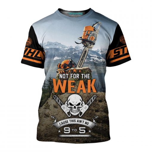 Not for the weak cause this ain't no chainsaw art 3d all over printed tshirt