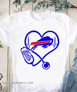 Nurse heart buffalo bills shirt