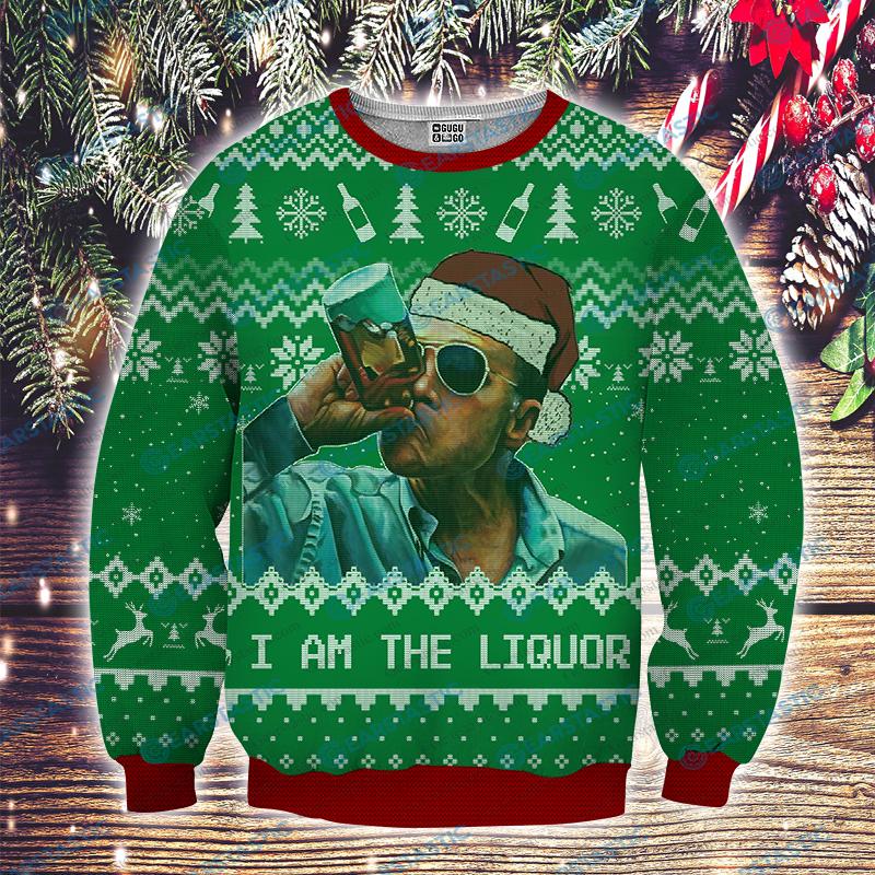 Park boys jim lahey I am the liquor 3d sweater - green