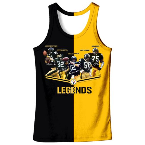 Pittsburgh steelers legends all over print tank top