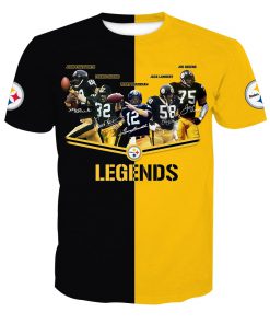 Pittsburgh steelers legends all over print tshirt