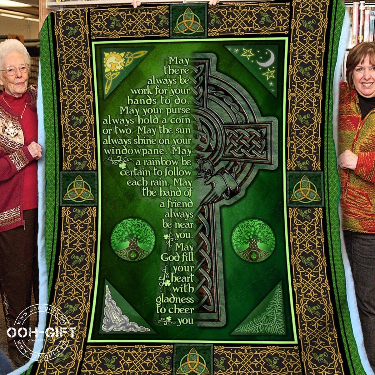 Religion an irish blessing blanket - X-Large